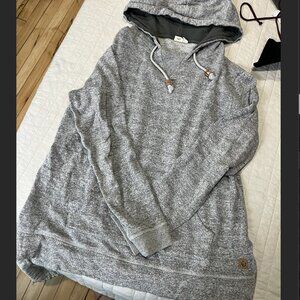 Tentree hoodie - heathered gray - size medium